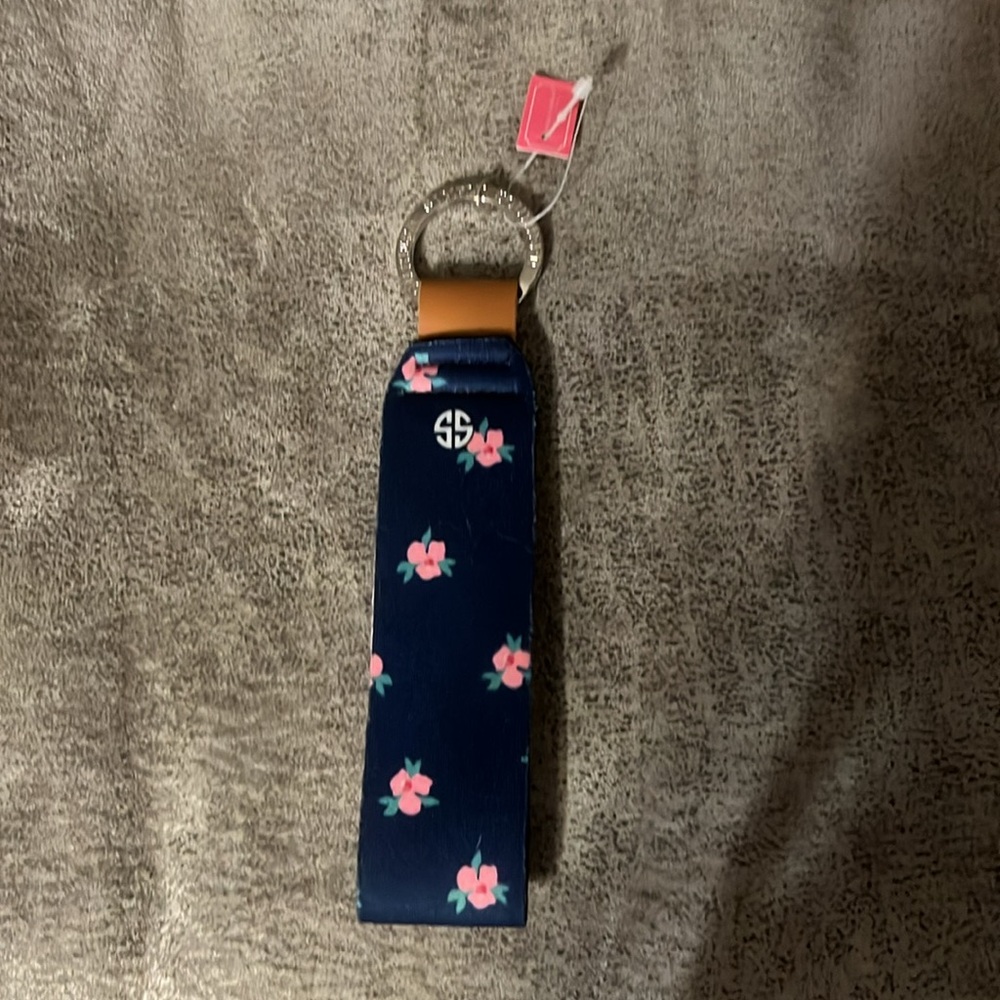 Simply Southern Rose Key Fob